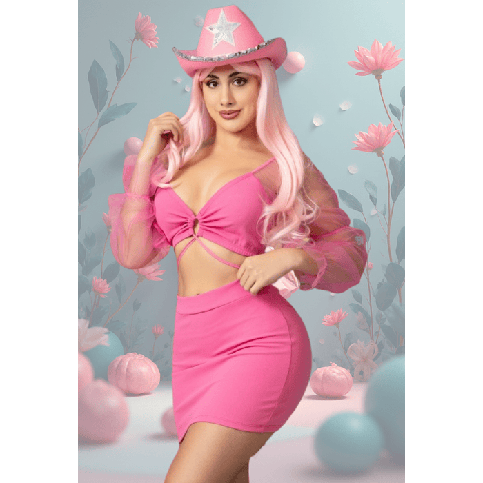 EROTICA BARBIE VAQUERA HW-141-ROS