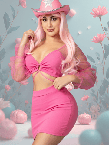 EROTICA BARBIE VAQUERA HW-141-ROS