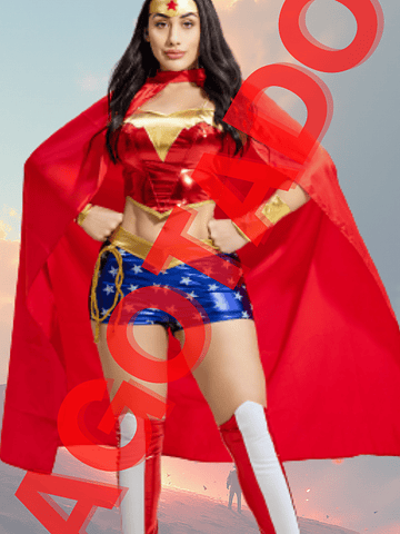 EROTICA MUJER MARAVILLA HW-M182