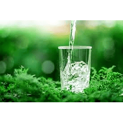 Agua pura 100% sin cloro ni sodio