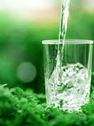 Agua pura 100% sin cloro ni sodio