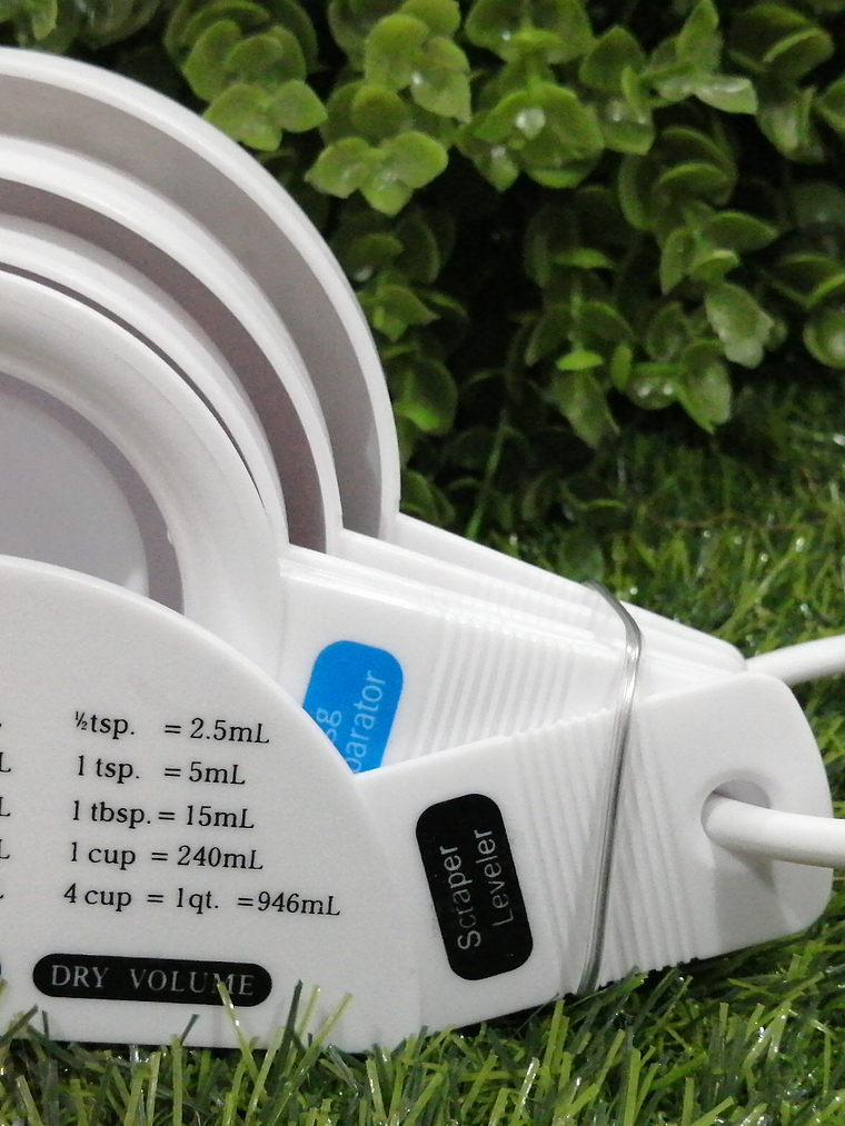 Cuchara medidora con tabla de medidas 1