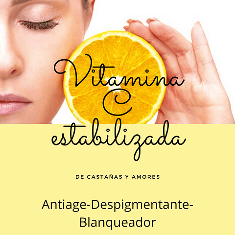 Vitamina C estabilizada Producto Alta gama Premium