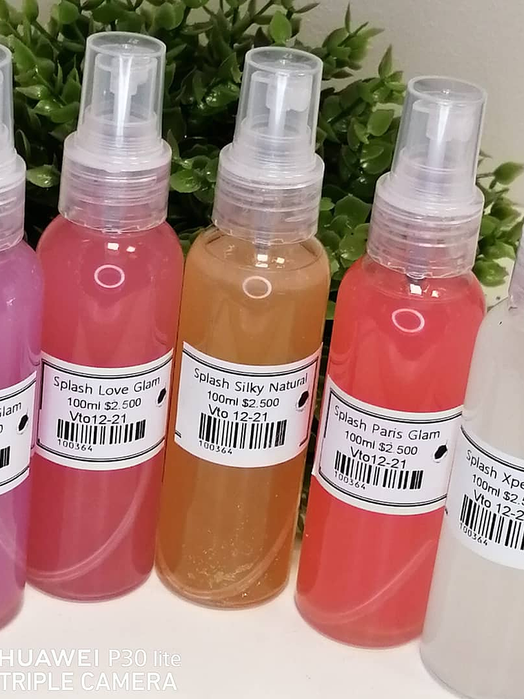 Eau de parfum splash 100 ml con colores 1