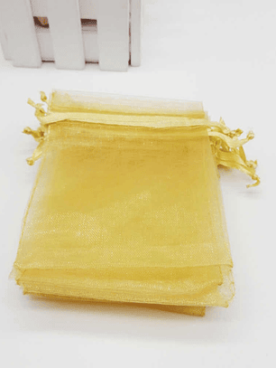 Bolsita de organza 5 unidades por paquete