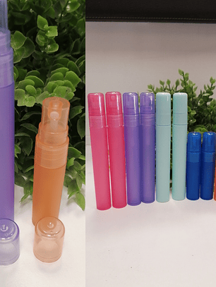 Envase spray  5 ml colores 