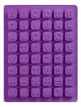 molde letras números signos