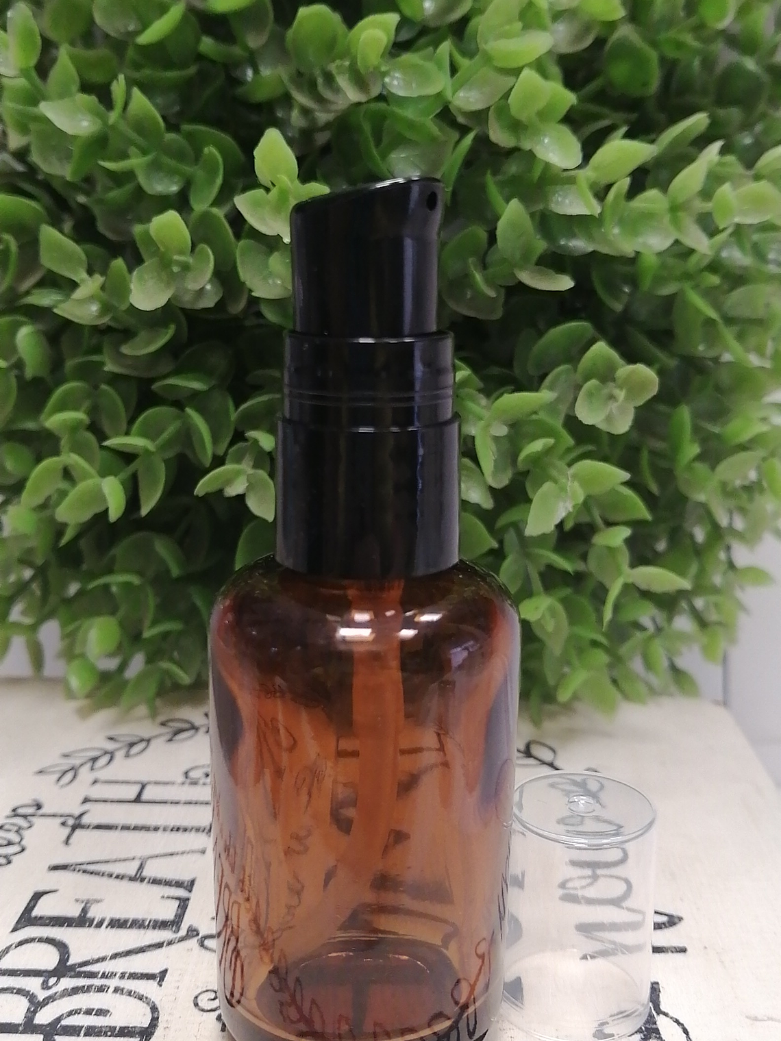 Envase ámbar vidrio 30 ml tapa crema 1