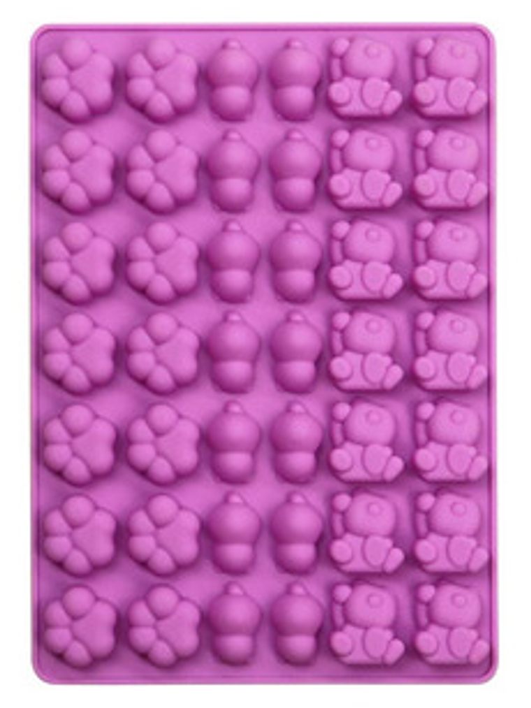 Molde patita de perro osito gatito pequeñito 1