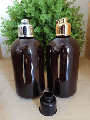  Barrilito 250 ml ámbar tapa cantimplora distintos colores