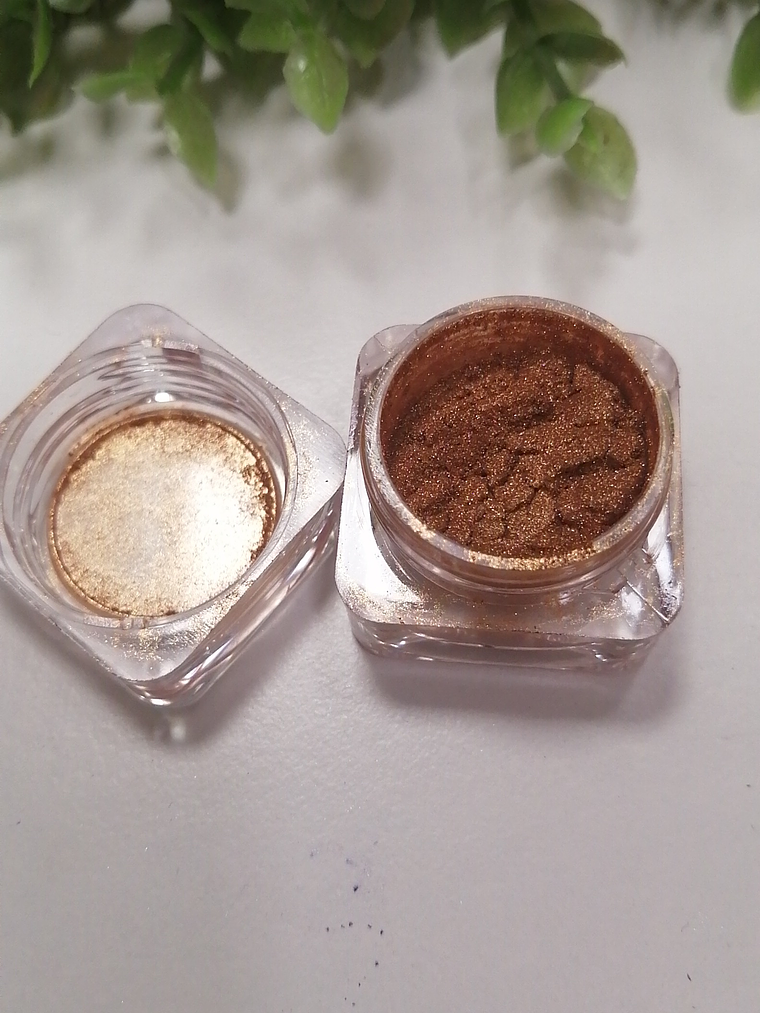 Pigmento o mica Brown gold 1