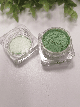 Pigmento o mica Green jade