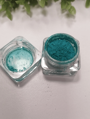 Pigmento o mica Green Marine