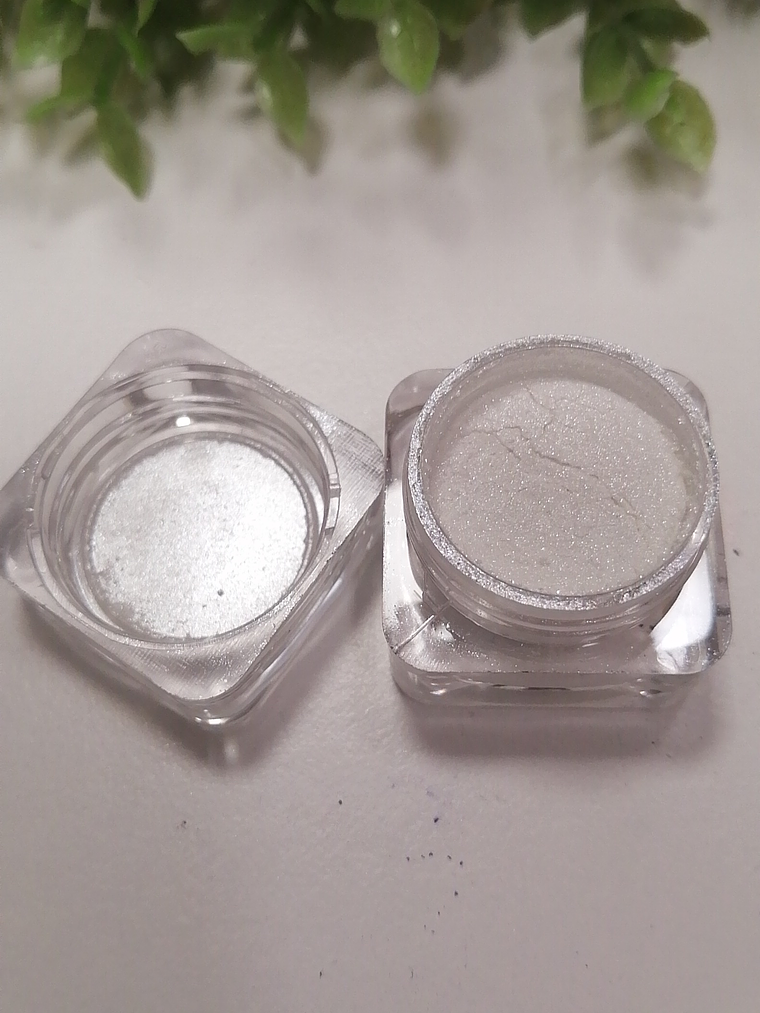 Pigmento o mica Diamond white 1