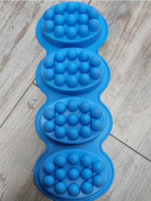 Molde masajeador 4 cavidades