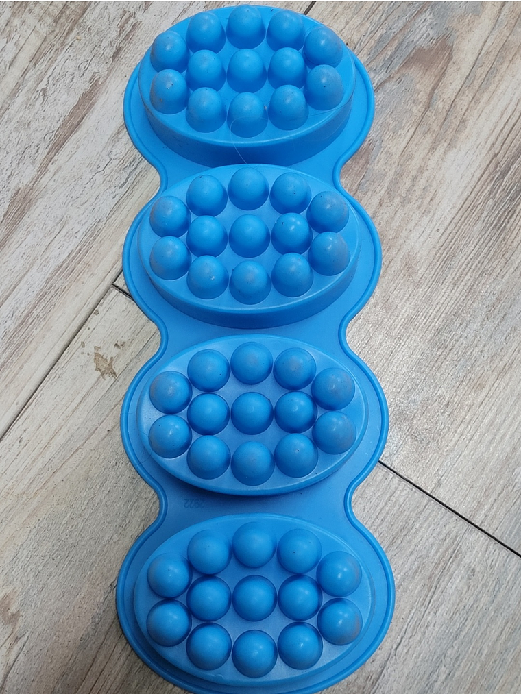 Molde masajeador 4 cavidades 1