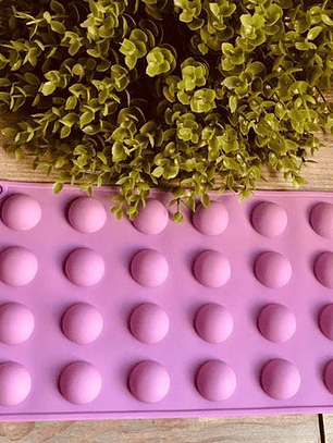 Molde 24 cavidades redondo