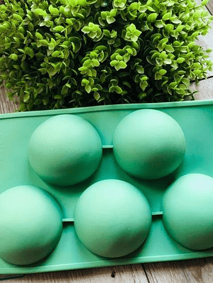 molde media esfera grande 5 cavidades