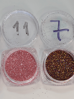 Glitter o purpurina cosmética 