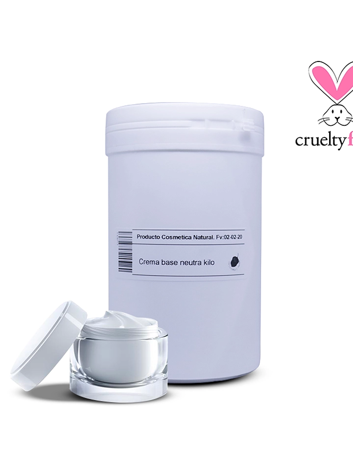 Base de crema neutra ligera vegetal  1