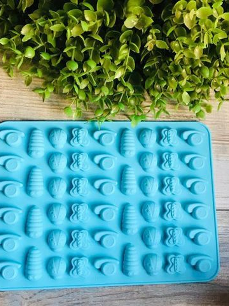 Molde mini insectos pequeños 2