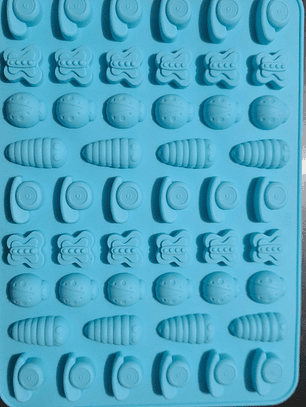 Molde mini insectos pequeños