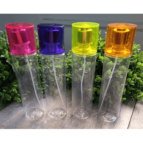  Envases spray de 150 ml con tapas de colores 