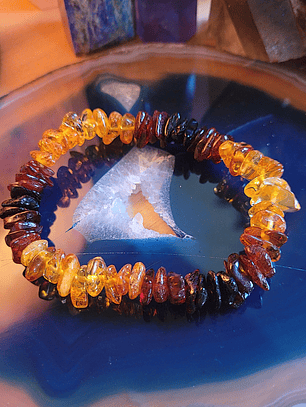  Pulseras de ámbar con certificado de autenticidad