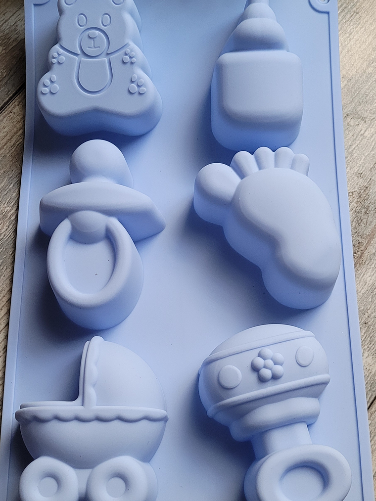 Molde baby shower grande 1