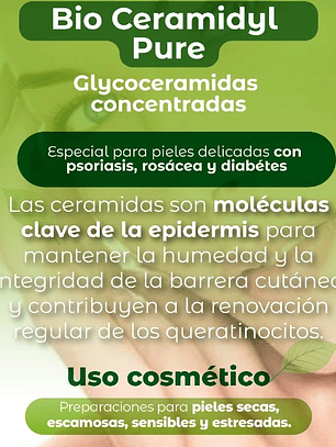 Bio Ceramidas pure, activo premium de alta gama