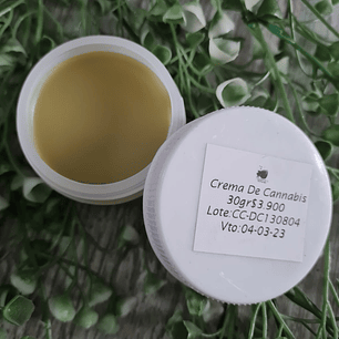 Crema de cannabis sativa 30g