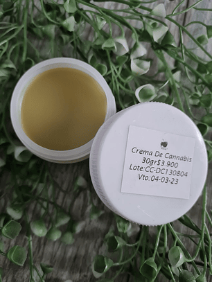 Crema de cannabis sativa 30g