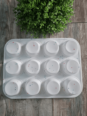 Molde 12 cavidades grande 30 a 40 grs aprox 