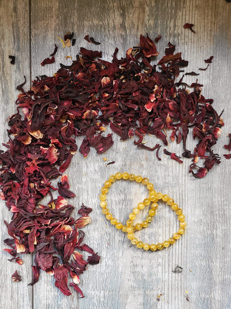  Pulsera de cuarzo citrino...vitalidad y prosperidad 1