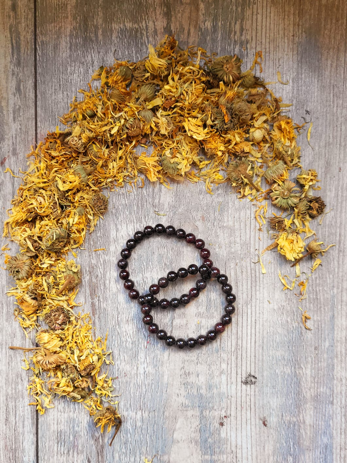  Pulsera granate...para los momentos de crisis personal 1