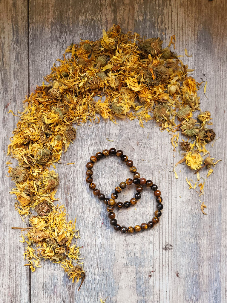  Pulsera ojo de tigre, para la buena suerte y la confianza 1