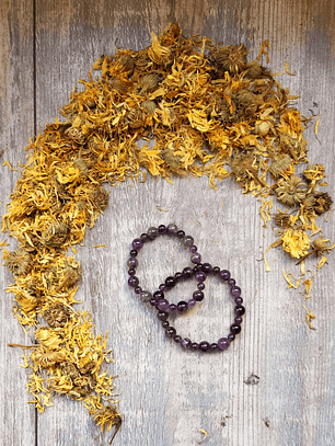 Pulsera Amatista, sabiduría y toma de decisiones 