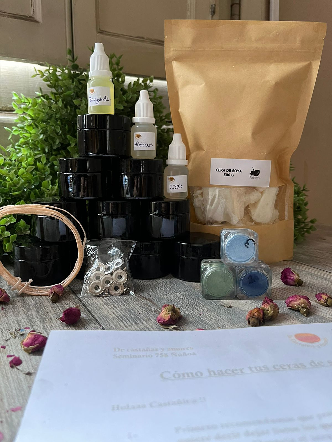 Kit para hacer velas 2 versiones 2