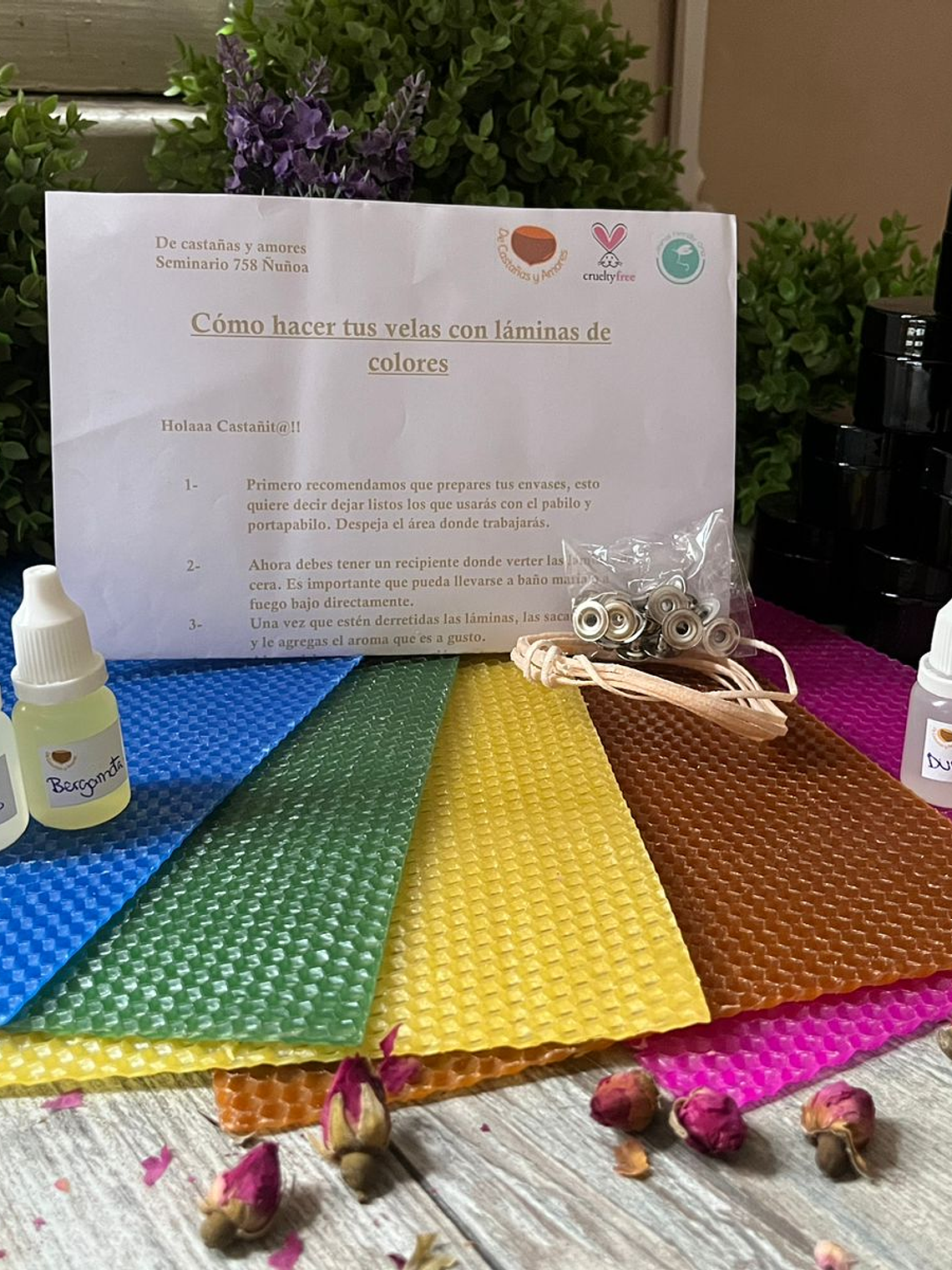 Kit para hacer velas 2 versiones 3