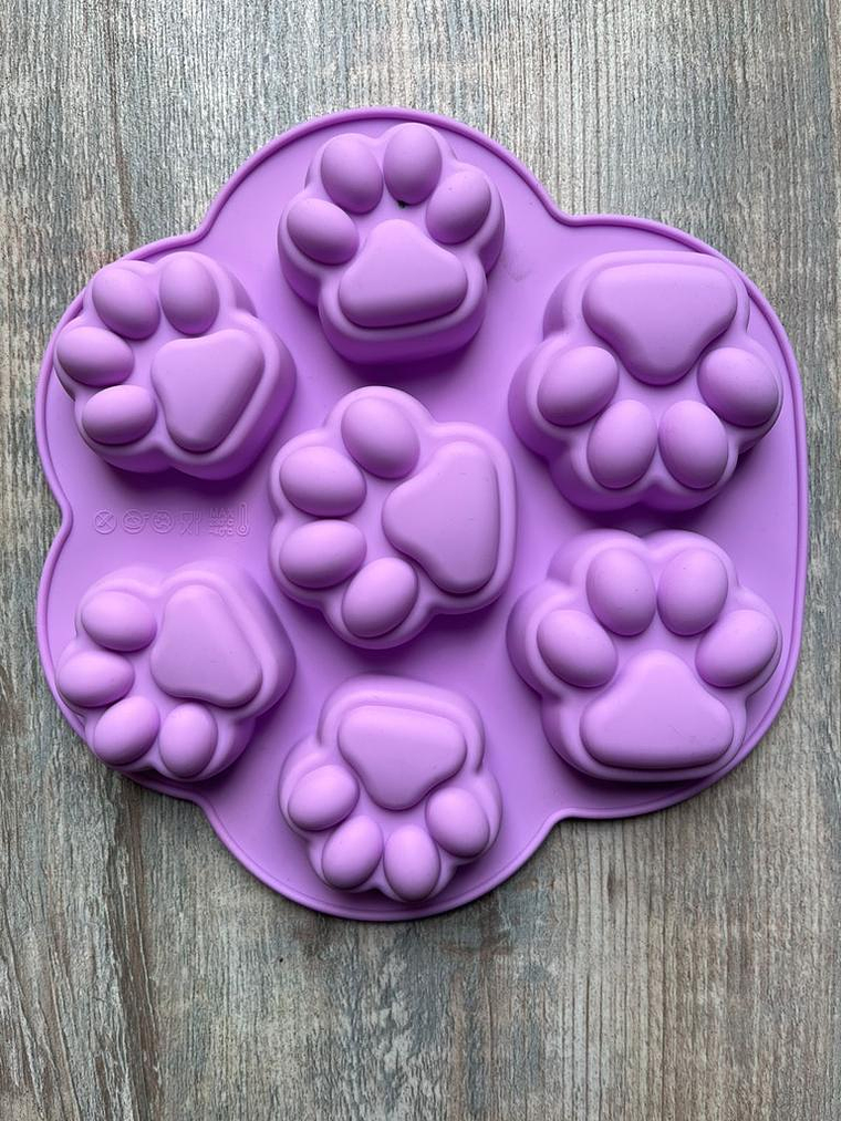 Molde patita de perro 1