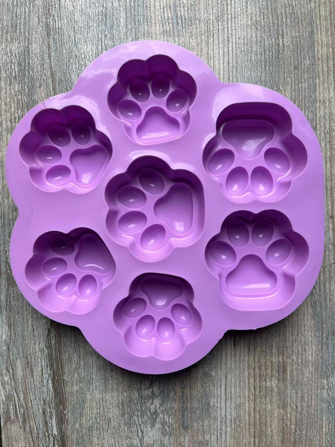 Molde patita de perro 2