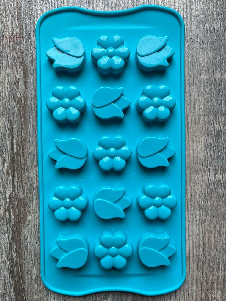 Molde flor, tulipan pequeño 1