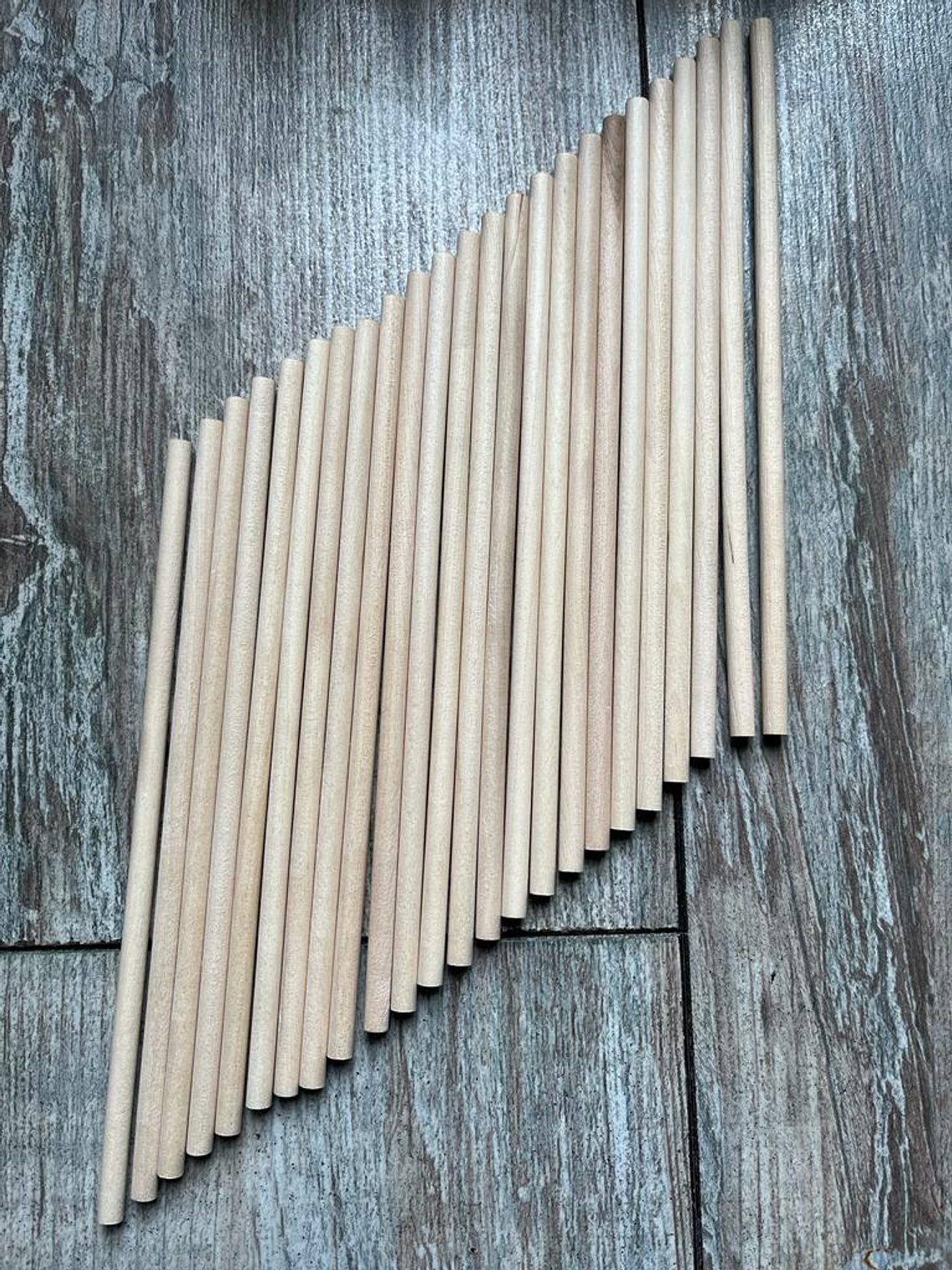 10 Palitos de madera para micado 1