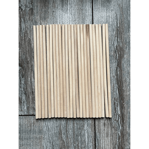 10 Palitos de madera para micado