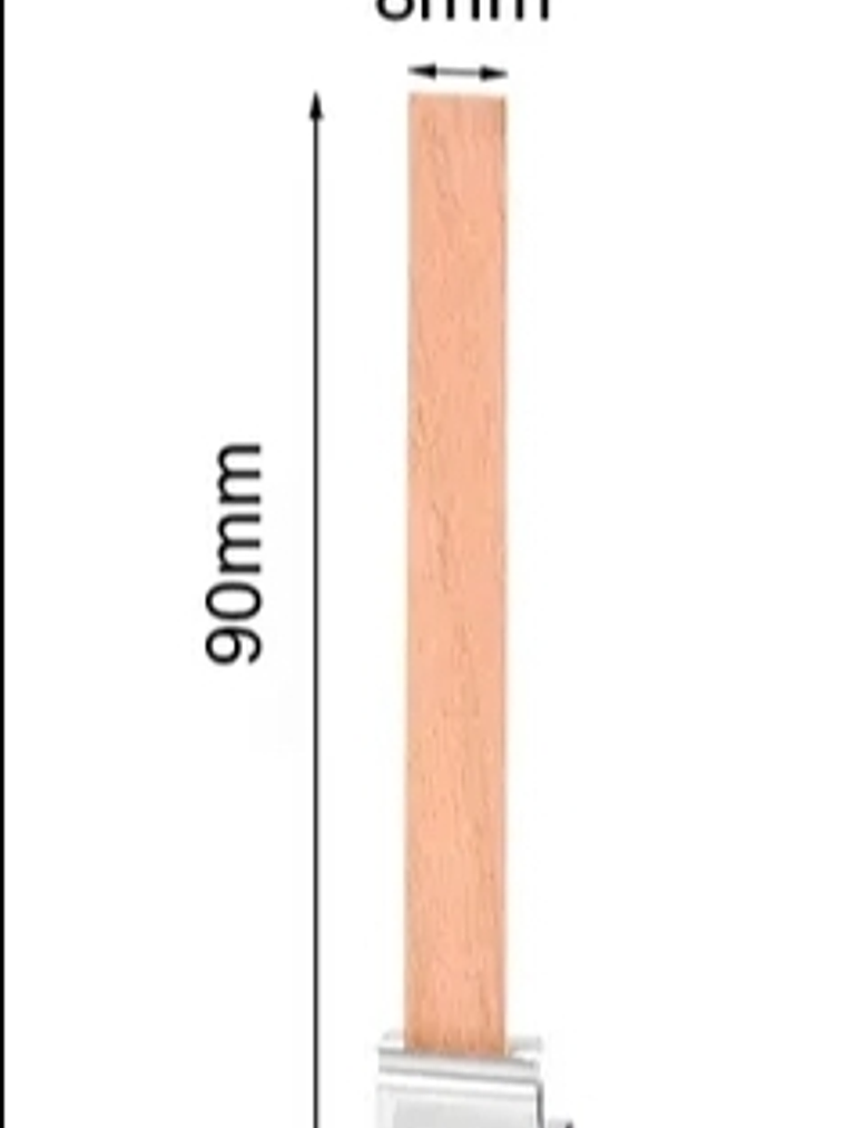 Mechas de madera para velas 2 tamaños 4