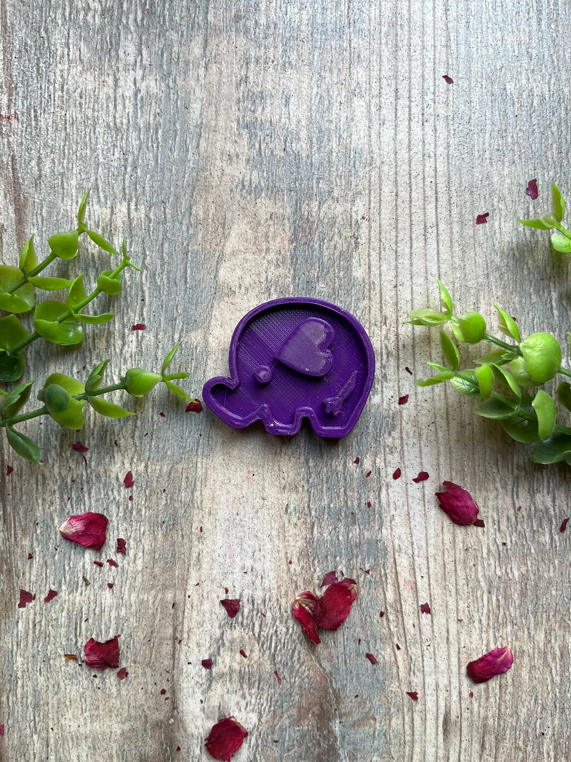 Molde 3 D elefante  1