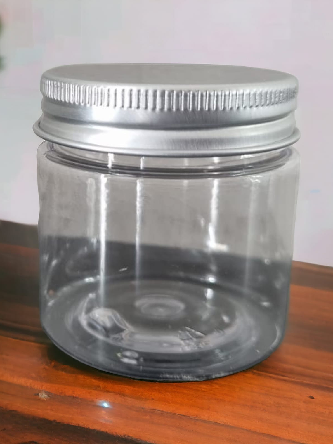 Envase pet transparente tapa metálica 60 grs 1