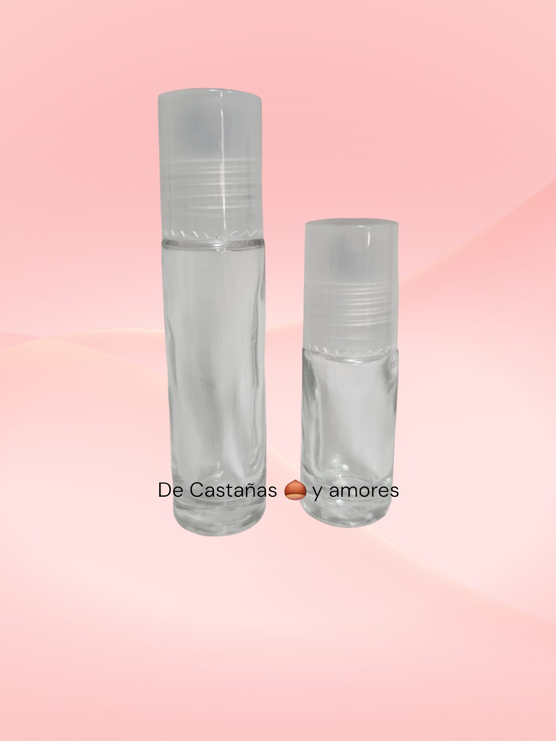 Roll on vidrio 10 y 5 ml  1