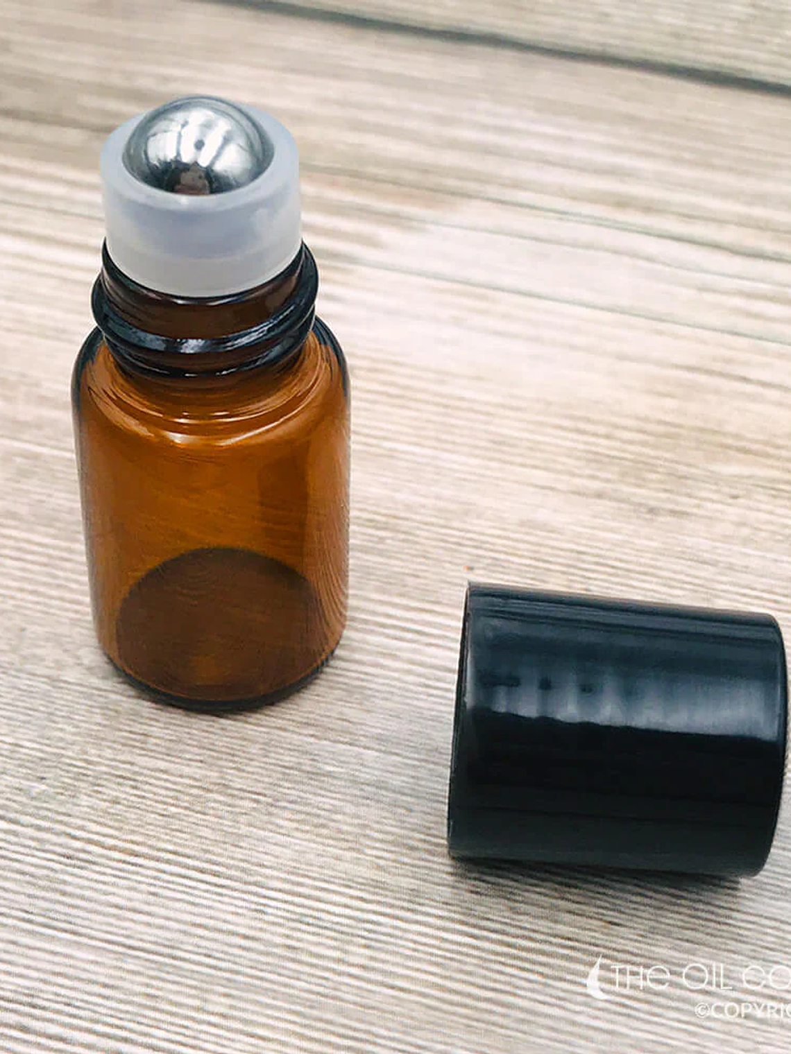 Roll on ámbar 3 ml vidrio  1