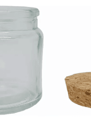 ENVASE  VIDRIO 100 ML TAPA CORCHO